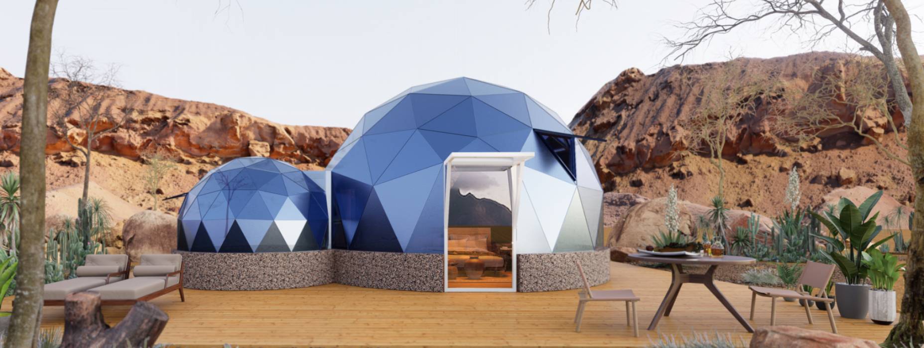 赤峰球形智能光伏玻璃星空房